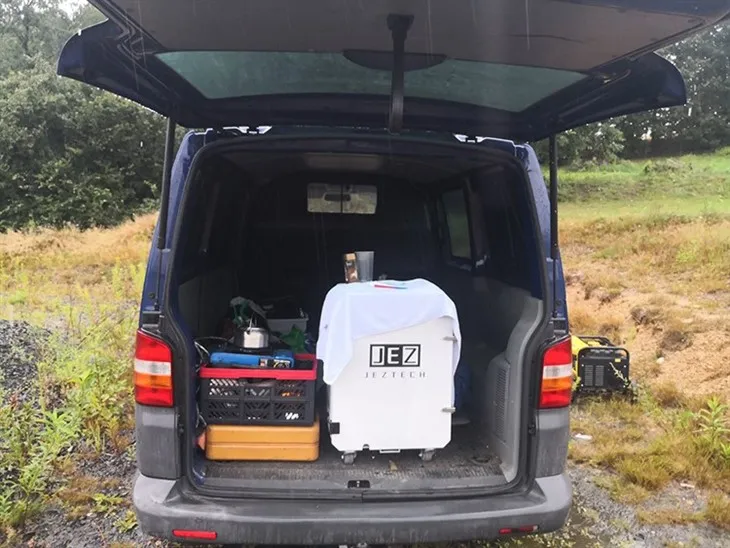 Concrete Floor Paint Laser Cleaner